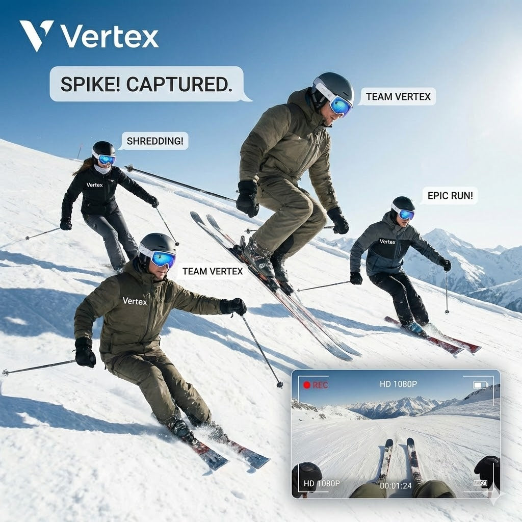 Vertex™ Smart Camera Glasses