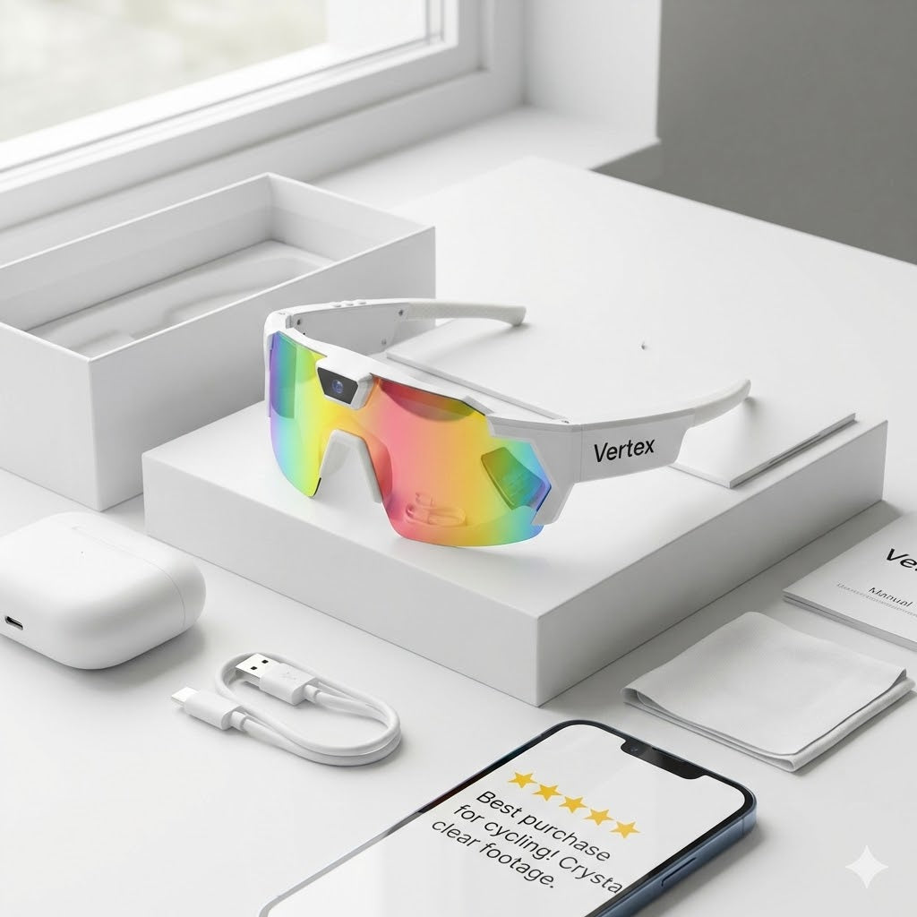 Vertex™ Smart Camera Glasses