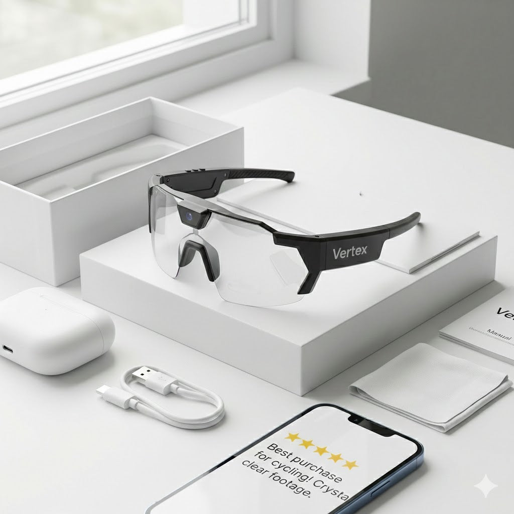 Vertex™ Smart Camera Glasses