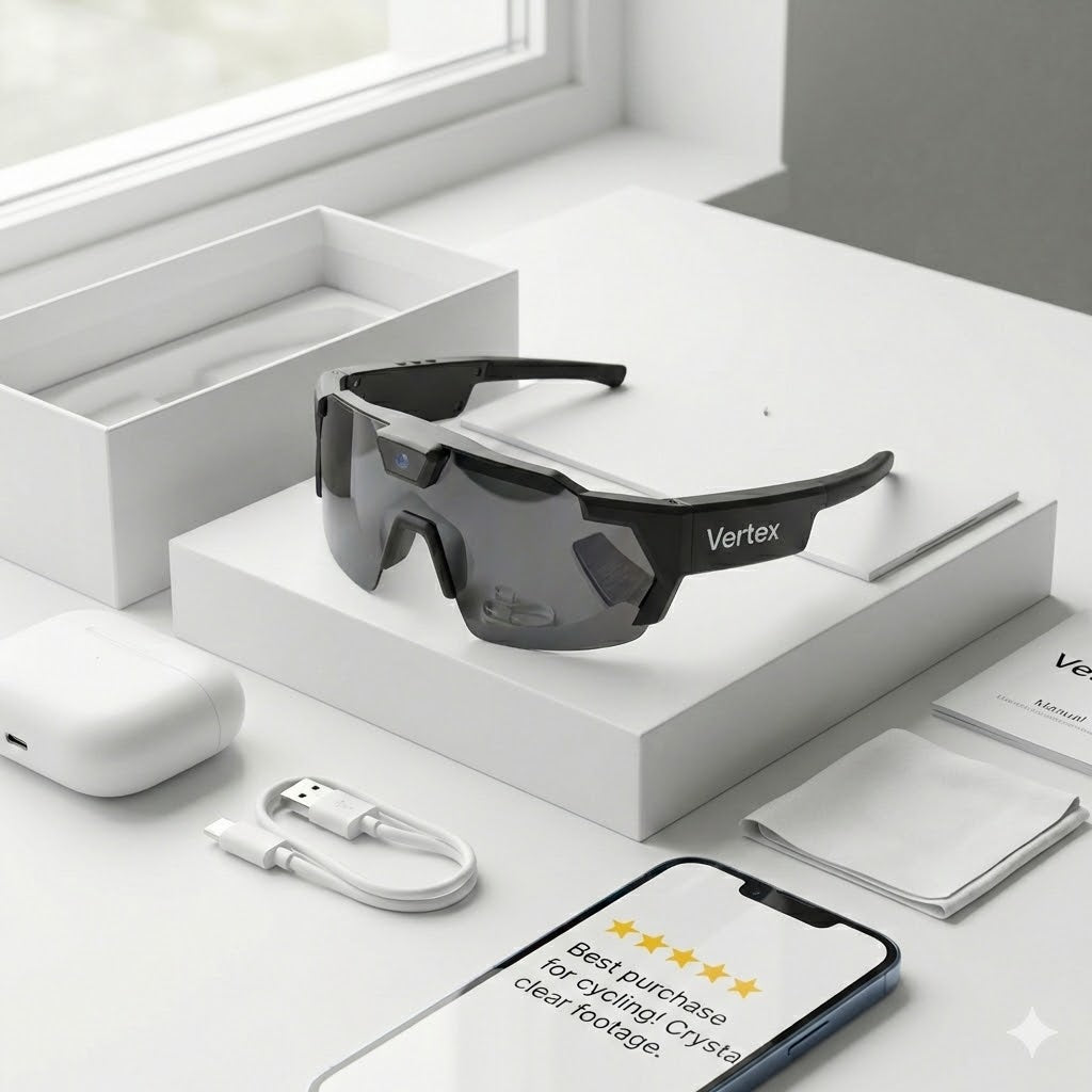Vertex™ Smart Camera Glasses