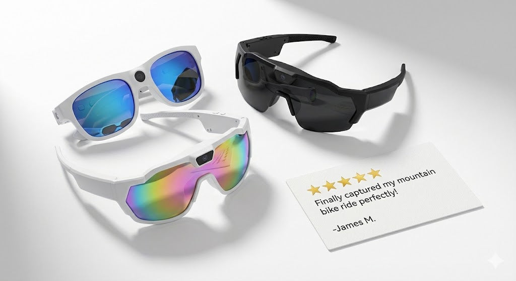 Vertex™ Smart Camera Glasses
