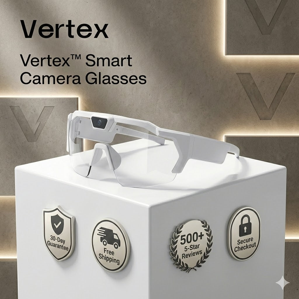 Vertex™ Smart Camera Glasses
